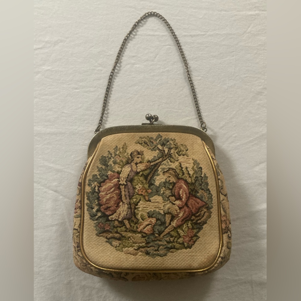 Vintage Tapestry Handbag